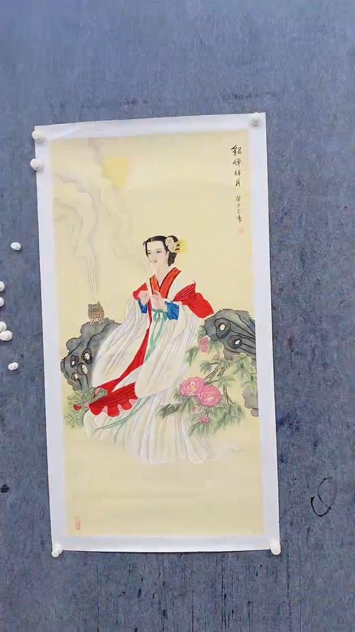 国画吴昌鸣8平尺国画作品