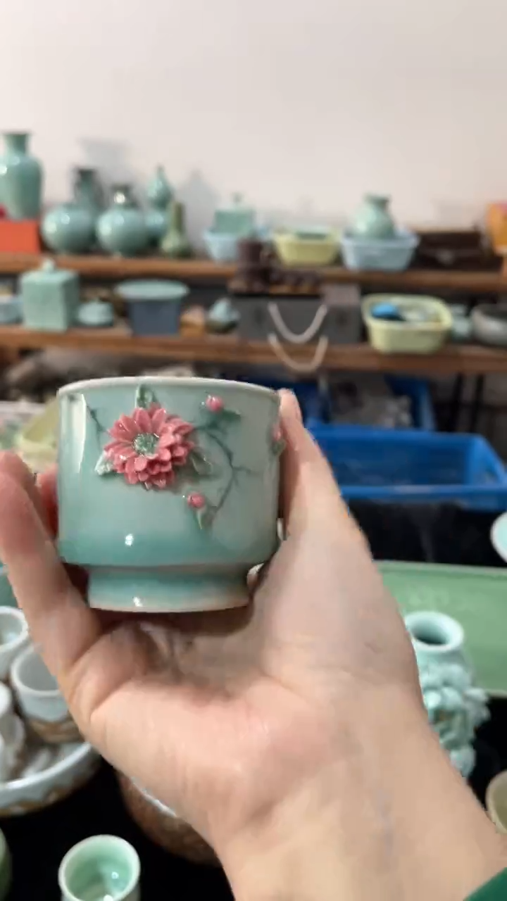 【闪购商品】全手特价 微瑕 慧仙青瓷