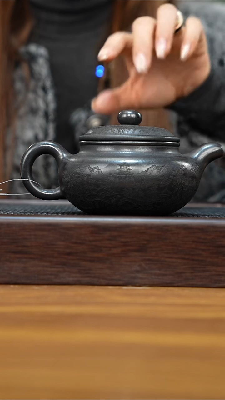 紫砂公道杯宜兴本地紫砂壶300cc