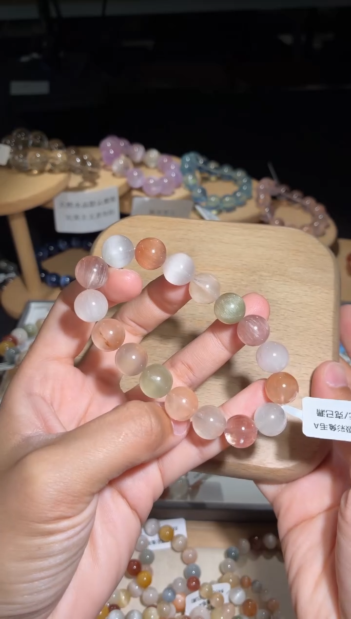 未镶嵌手链水晶87号多样性发一M 11+