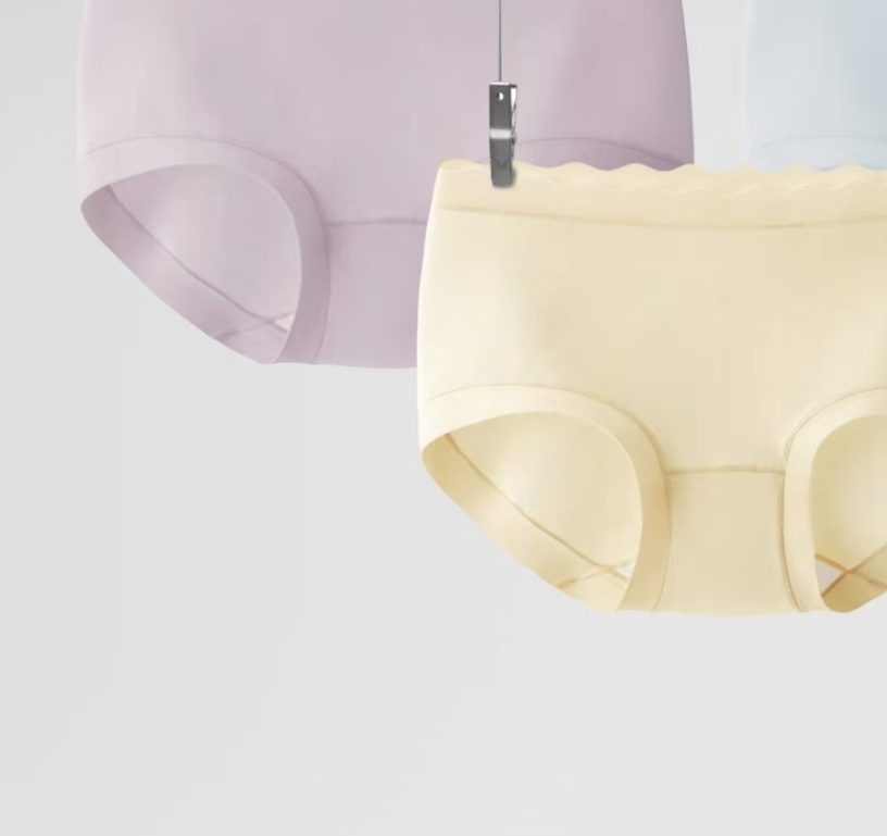 厂  【内】女童小银皮莫代尔三角内裤