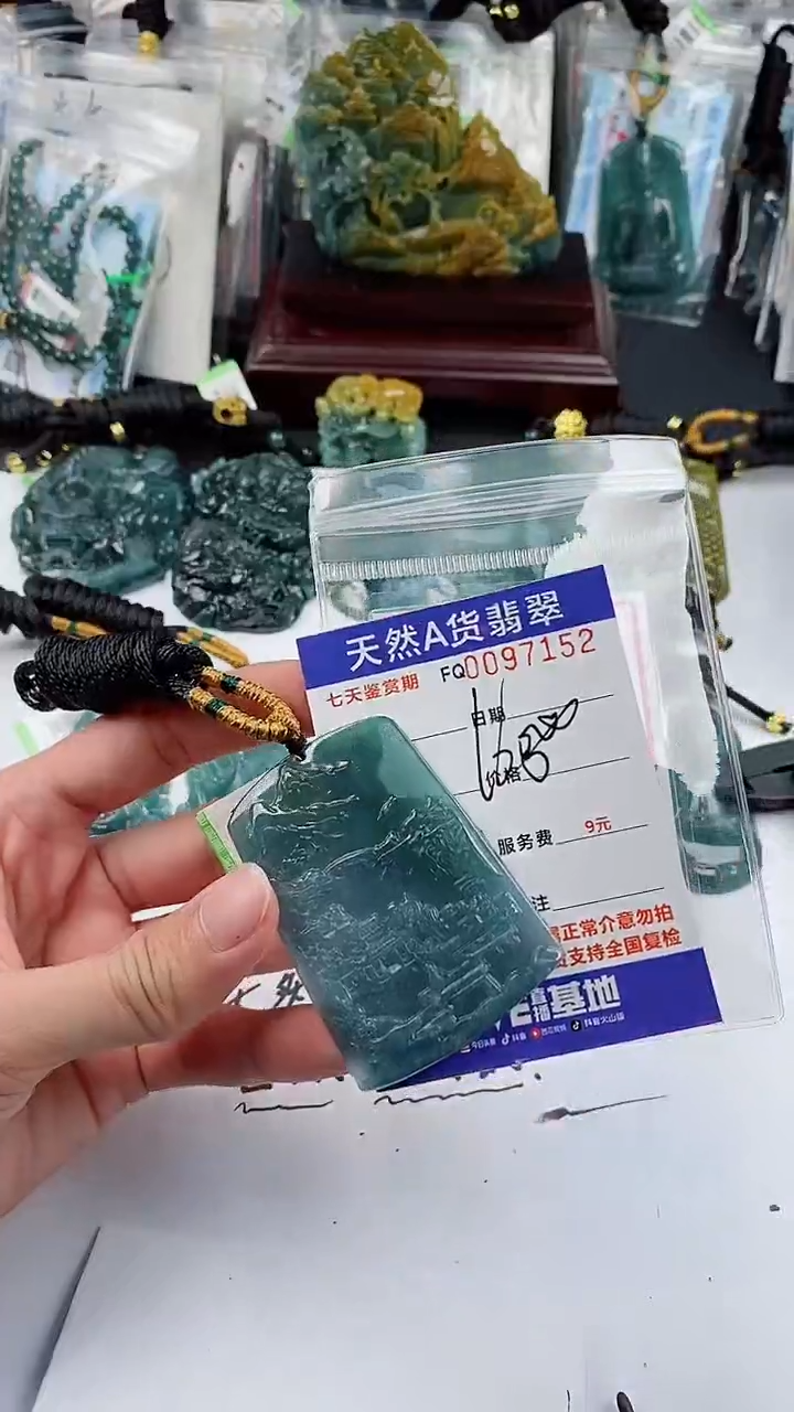 【闪购商品】翡翠颈饰未镶嵌