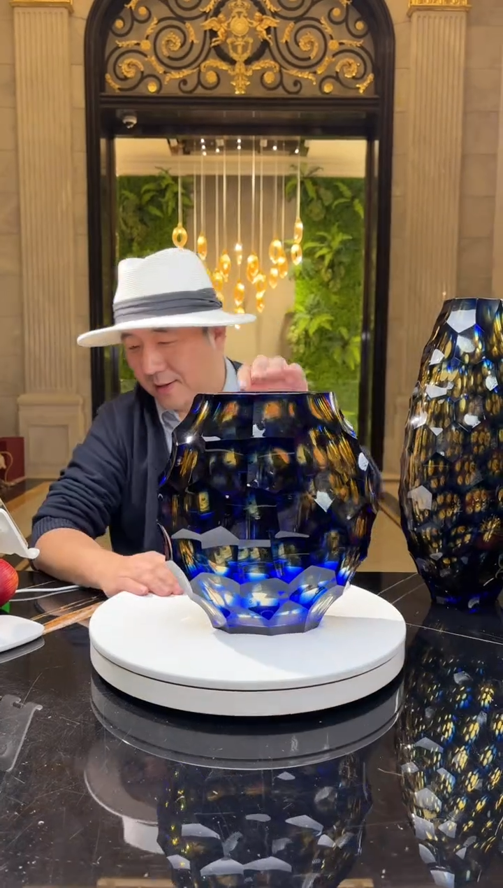 【闪购商品】摆件AJ1010003艺术琉璃花器