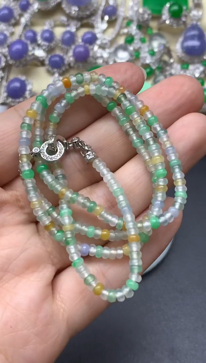 未镶嵌手链翡翠144-中国好珍宝