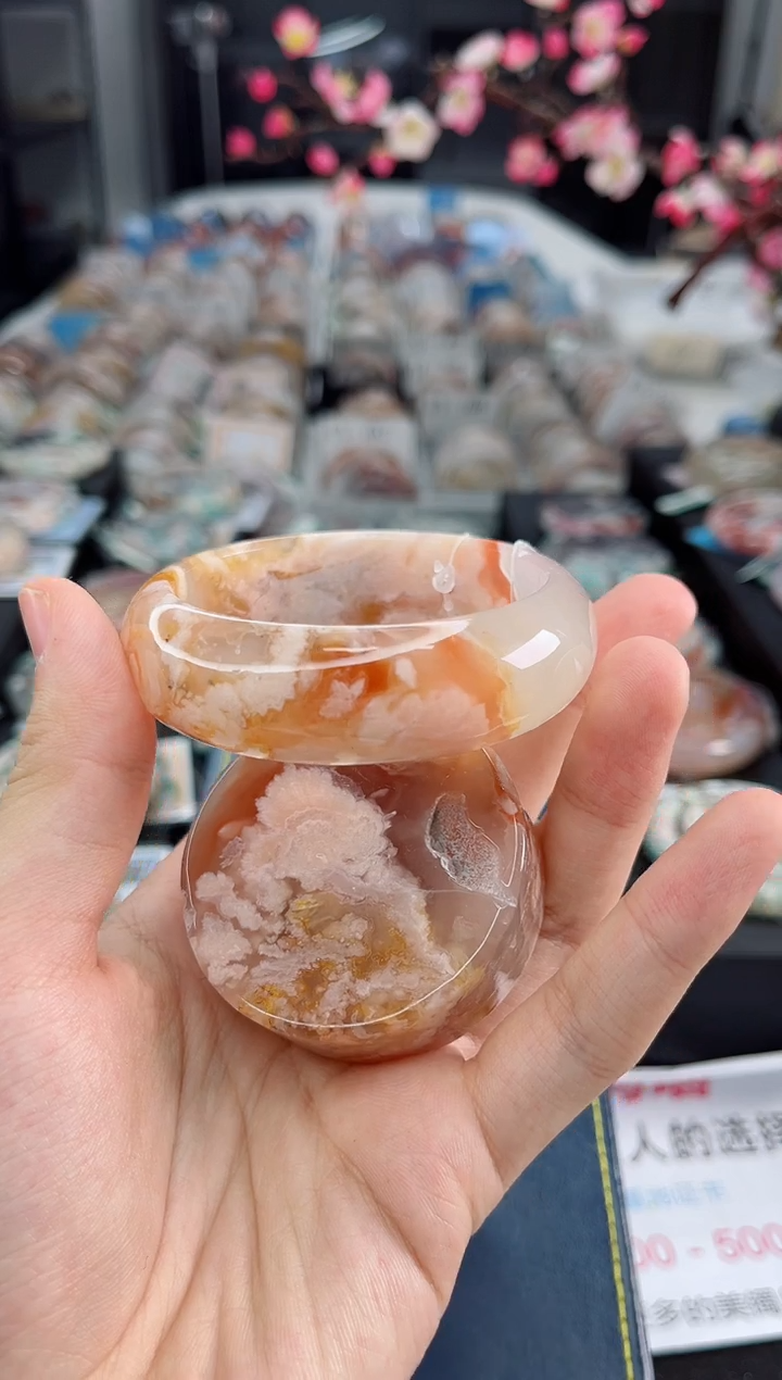 石英质玉未镶嵌手镯58圈口（赠送镯心）3794854