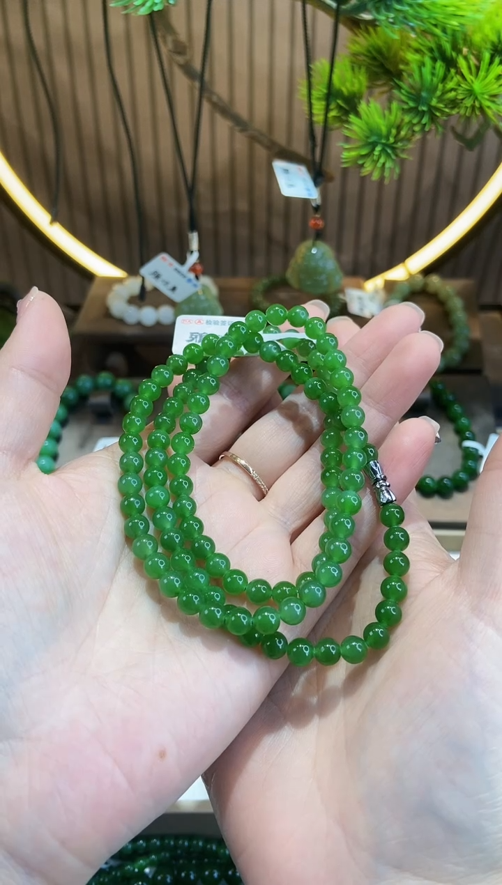 【闪购商品】和田玉手链未镶嵌G1093多样性发1