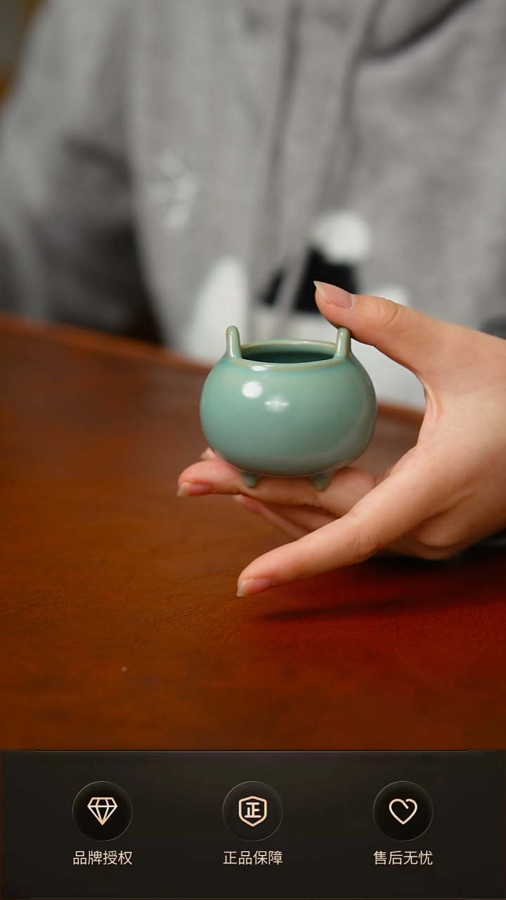 其他仿古小胖香炉不完美简装