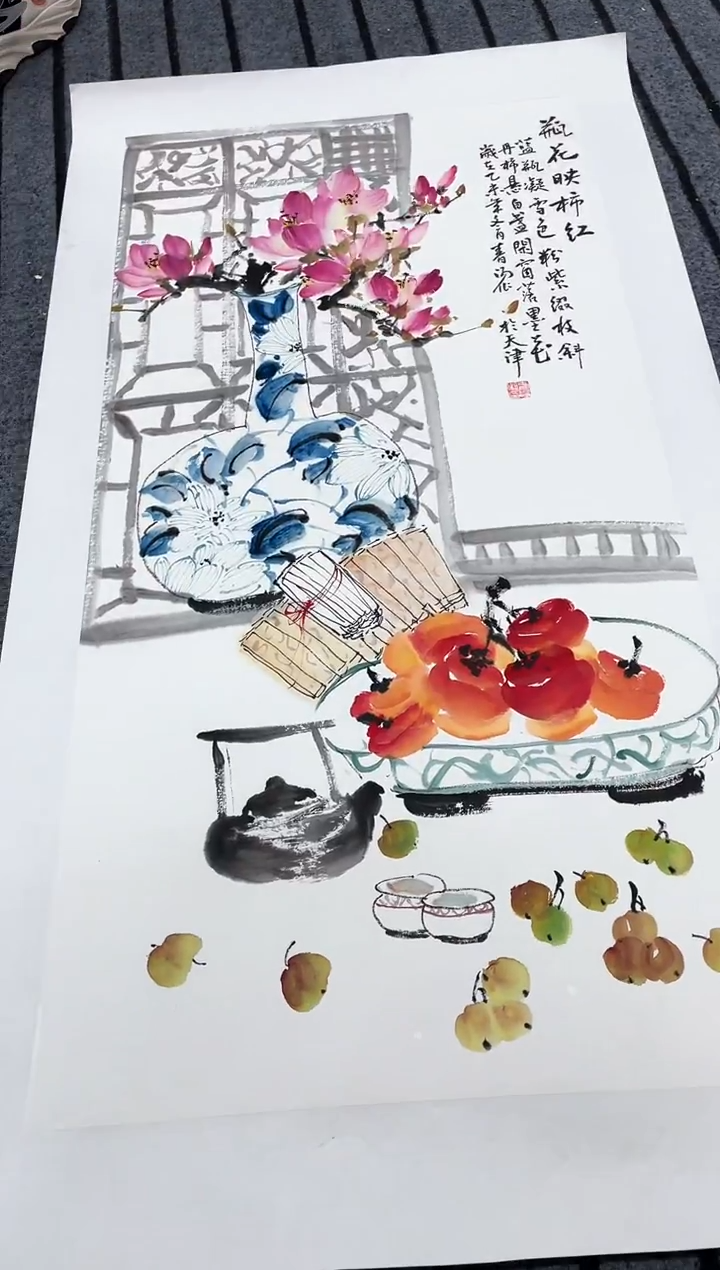 精品国画花鸟作品