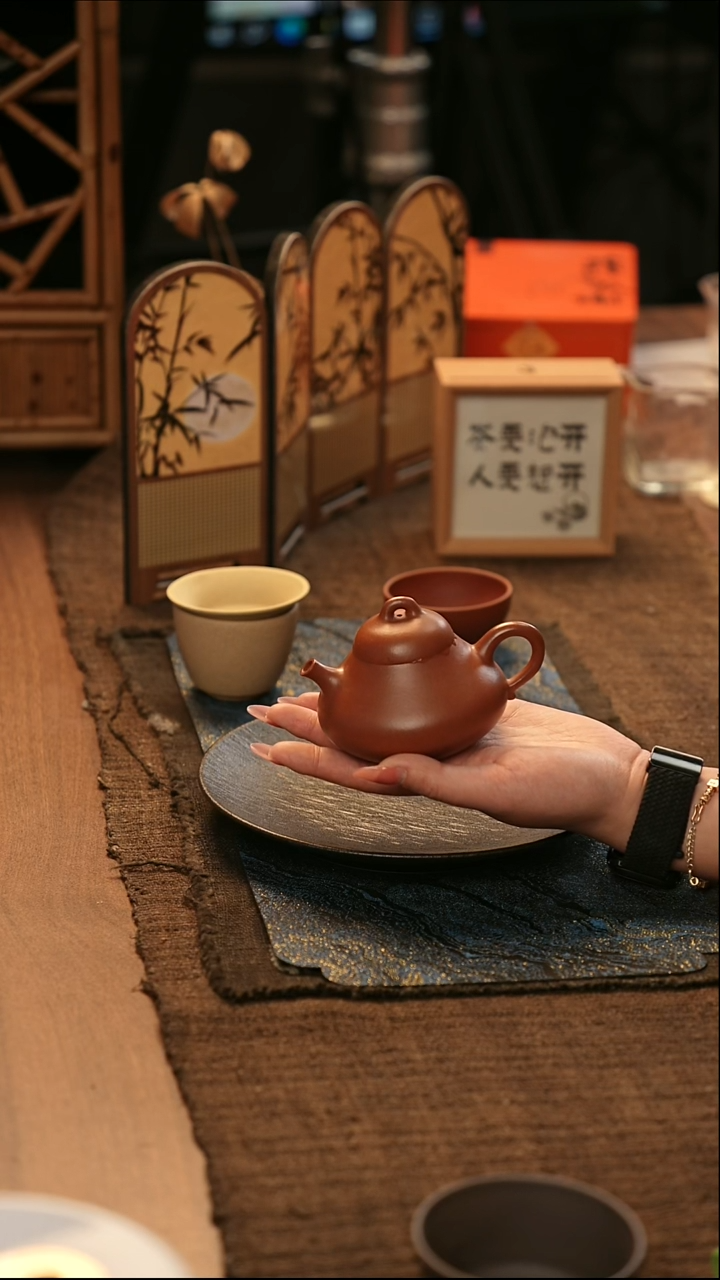 茶壶紫砂宜兴原矿紫砂壶   乳瓢 