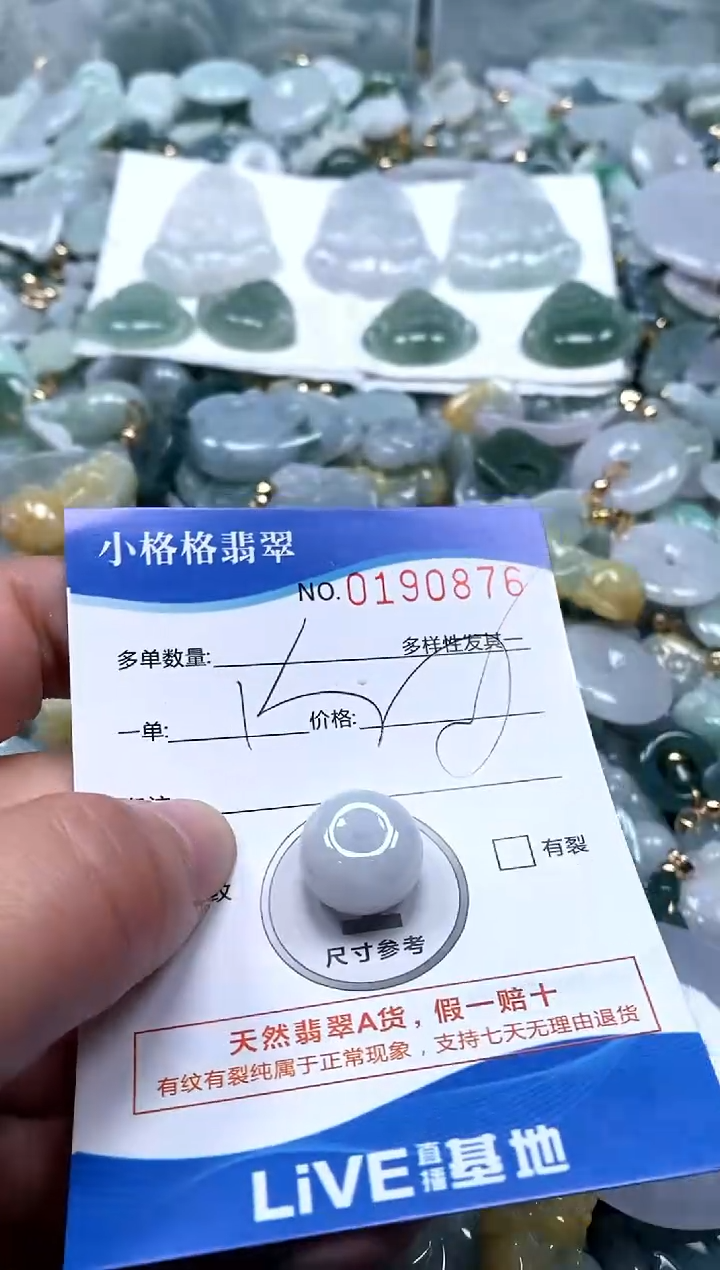 【闪购商品】翡翠颈饰未镶嵌闪购商品0190876