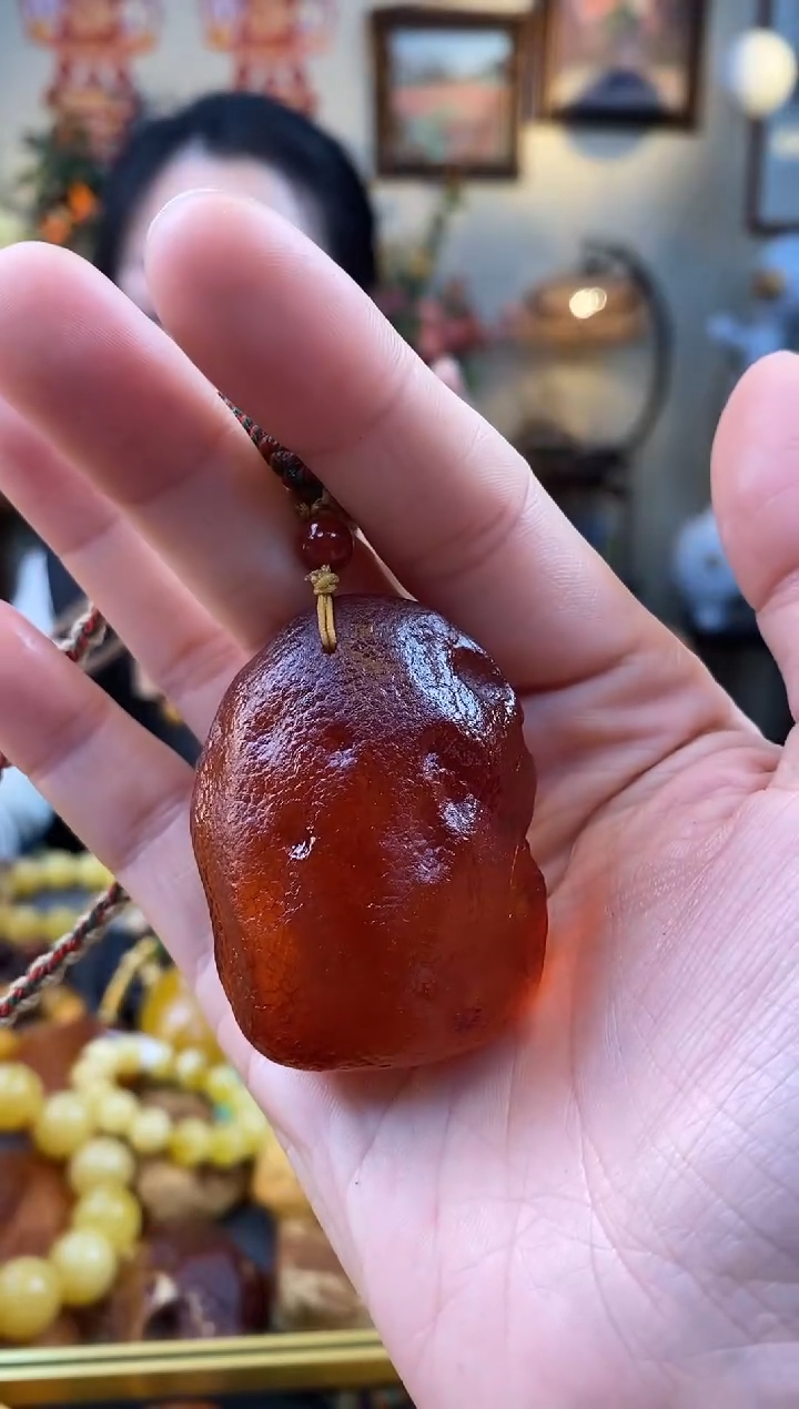 【闪购商品】未镶嵌琥珀颈饰吊坠