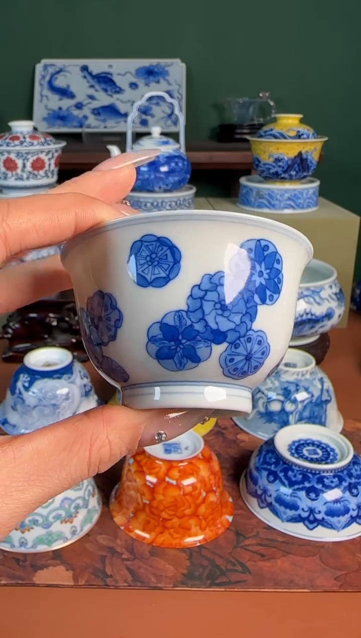 【闪购商品】杯景雨雅玩  皮球花  杯杯。