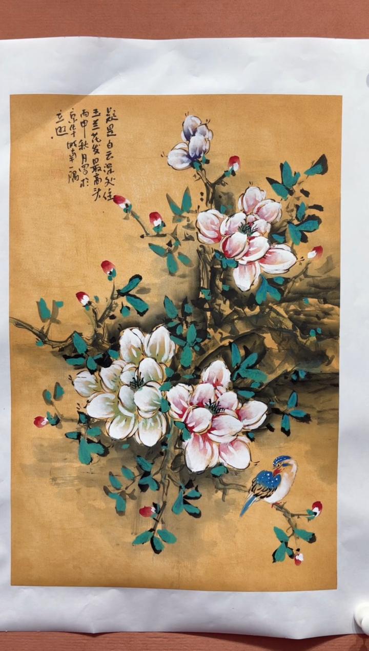 国画师立照老师国画作品