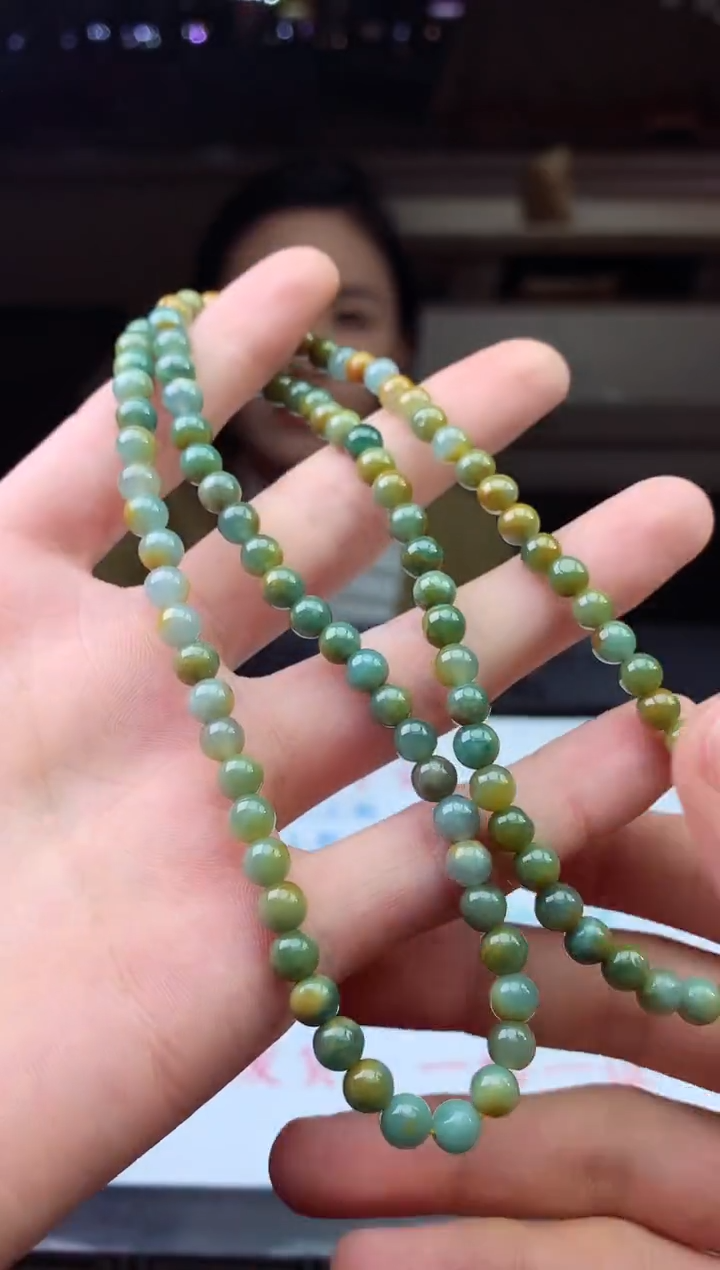 颈饰未镶嵌翡翠天然A货翡翠拍一发一