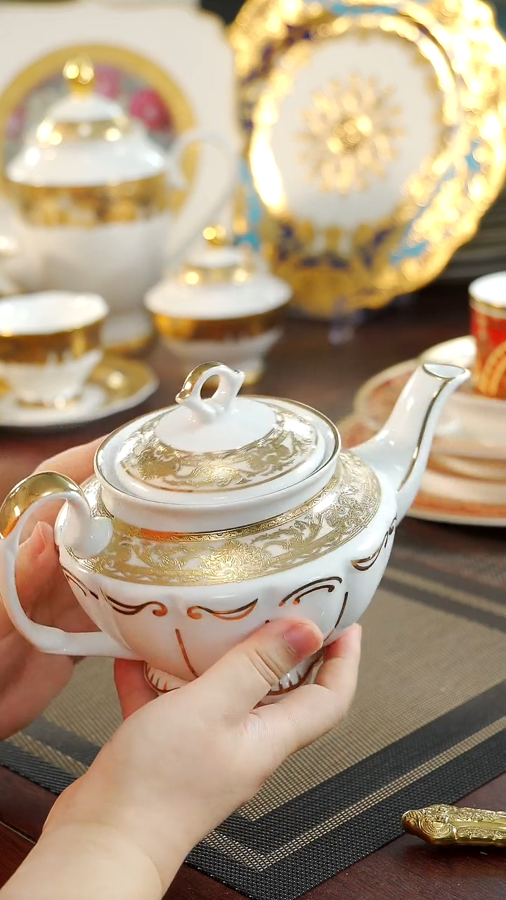 【闪购商品】瓷片茶壶 福利价福利价