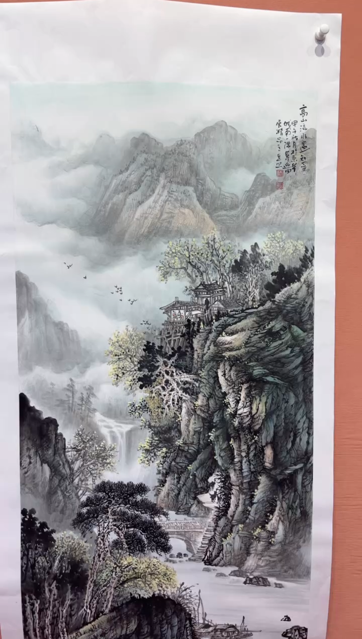 国画师立照老师国画作品
