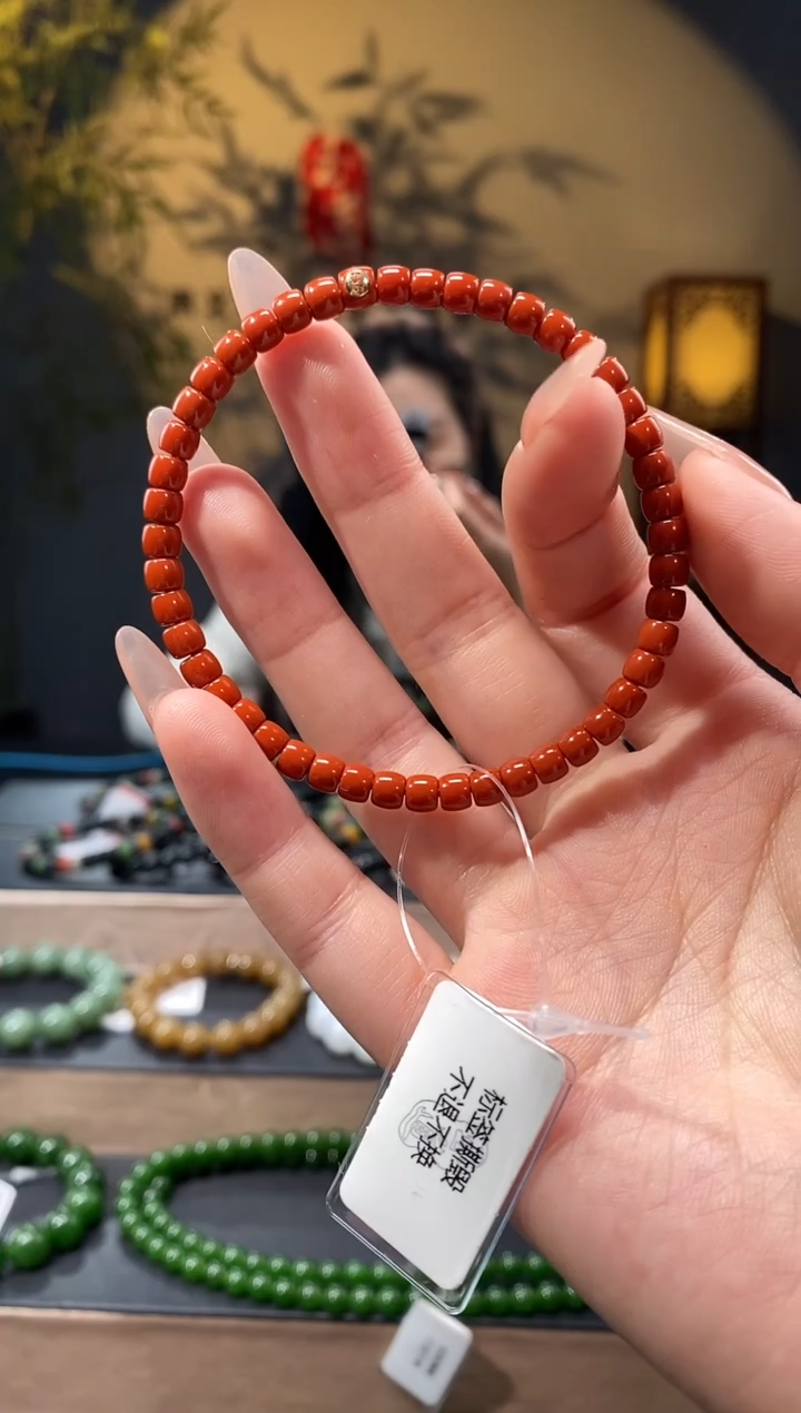 【闪购商品】玛瑙/玉髓1未镶嵌5mm极限弧手串