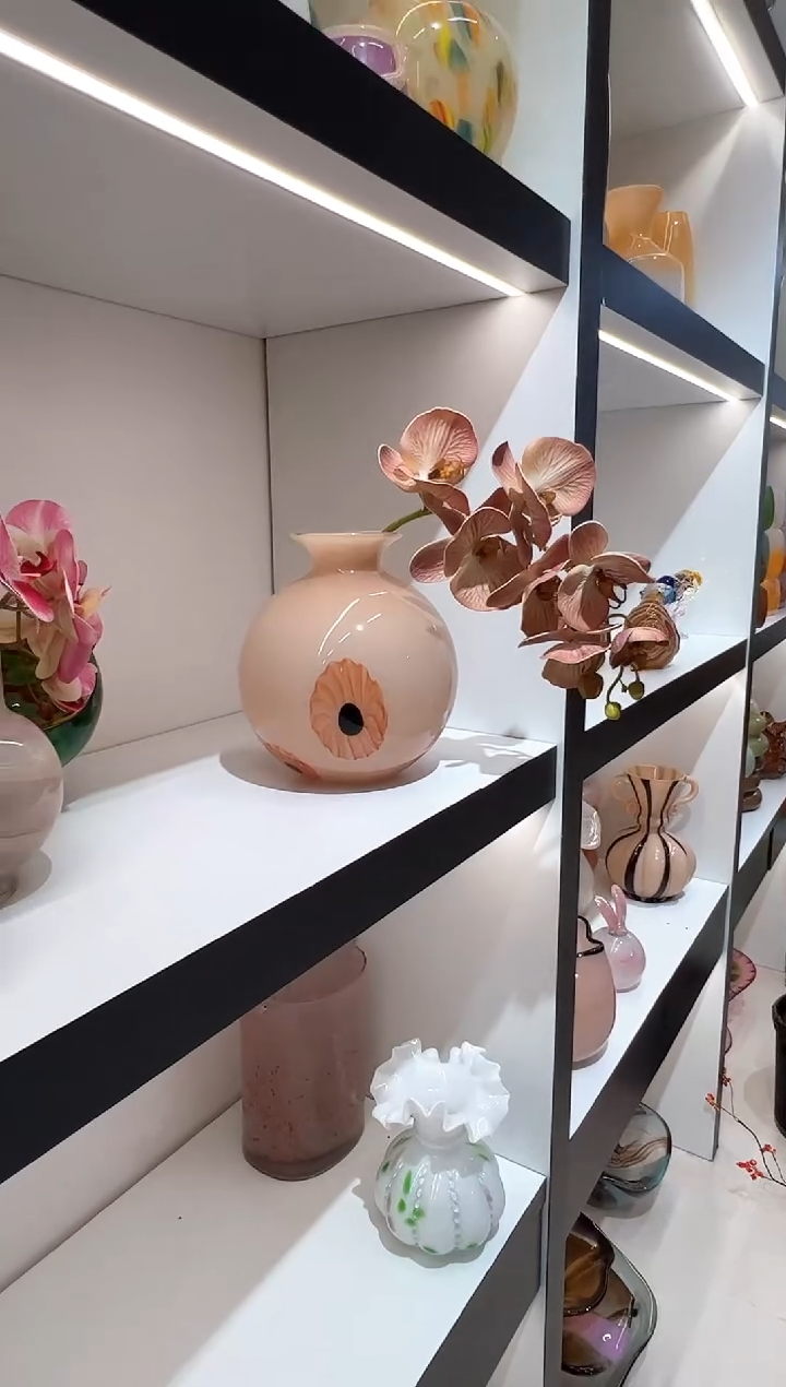 中古大肚艺术花瓶