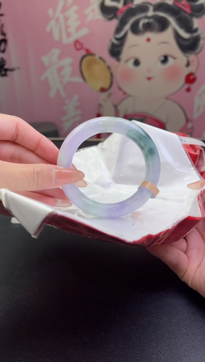 【闪购商品】翡翠手镯（圆镯）未镶嵌翡翠手镯6