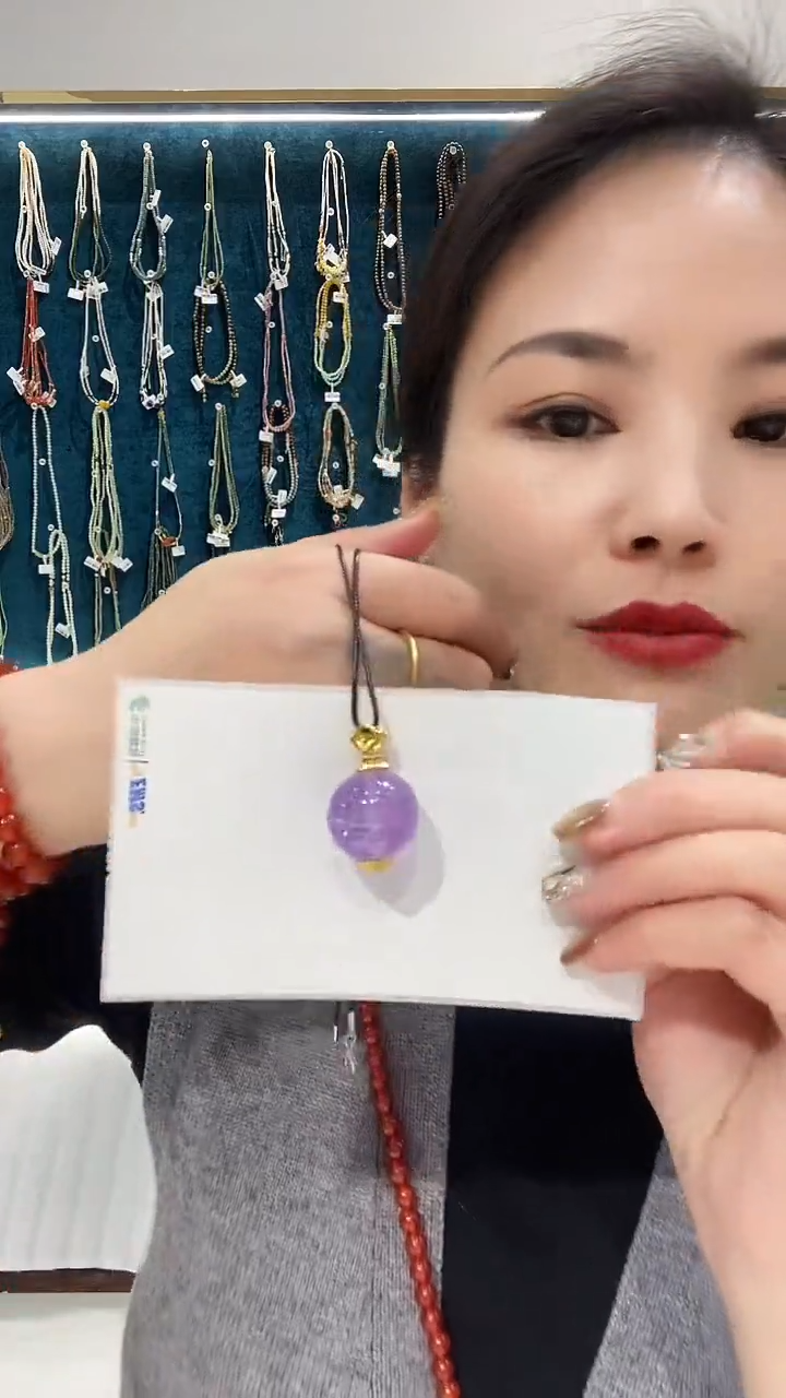 颈饰未镶嵌水晶40032134zs 水晶吊坠