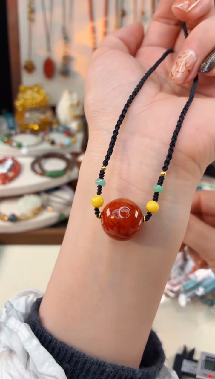 未镶嵌南红玛瑙吊坠@@D921C014240