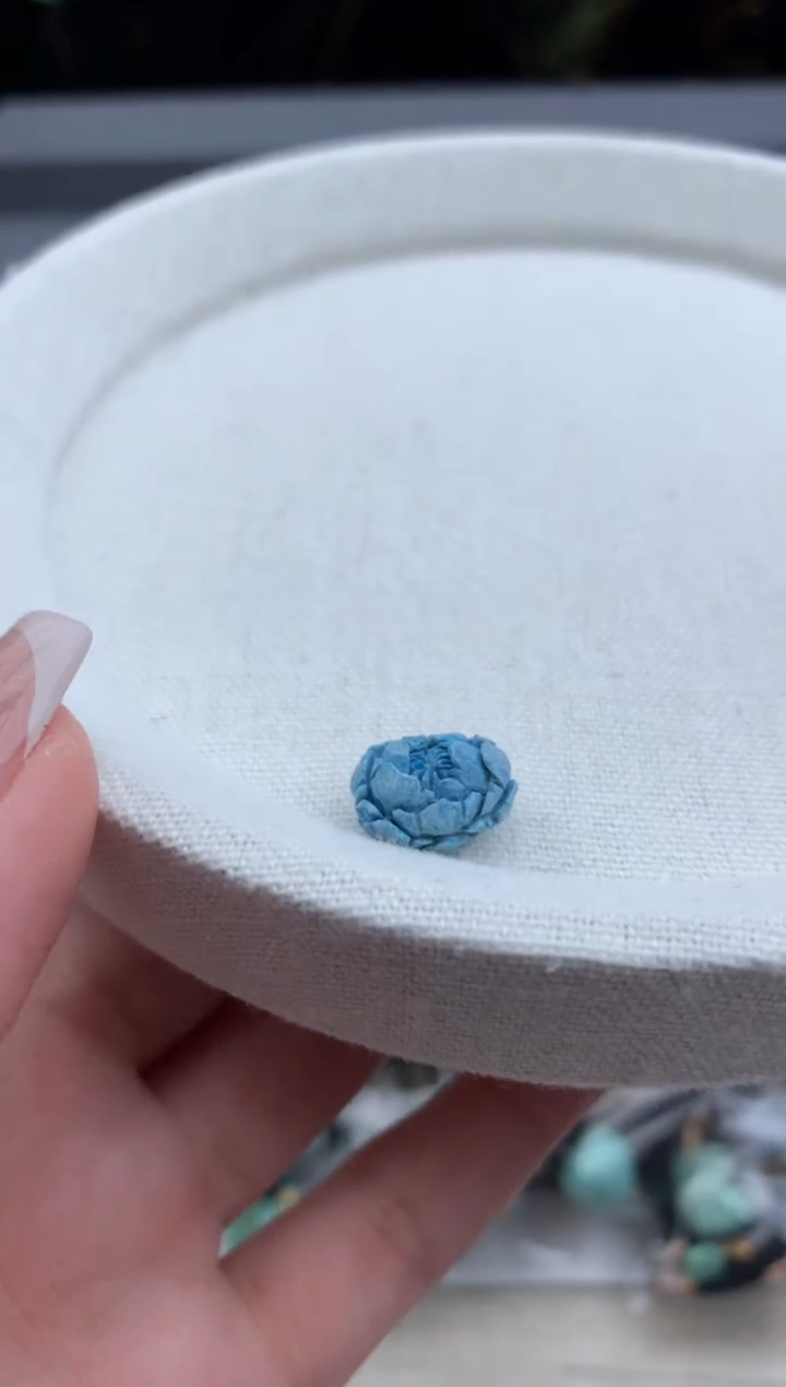 未镶嵌绿松石雕刻顺.E102