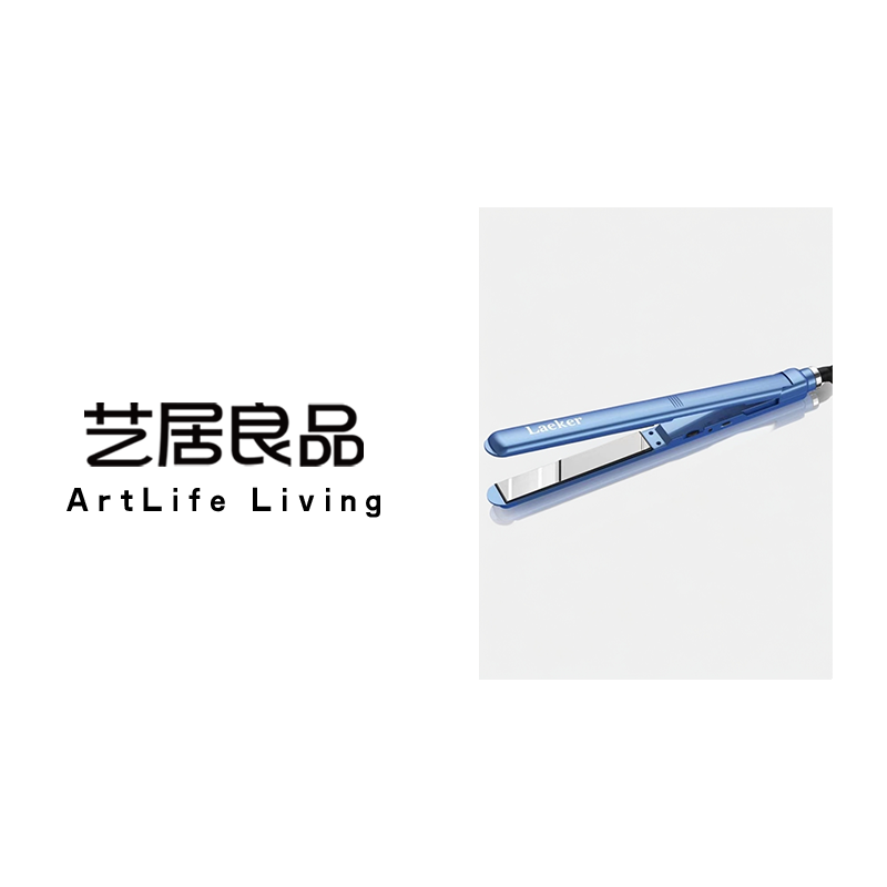 出口美国钛板加热男女便携直发卷发两用卷发棒拉直板夹刘海