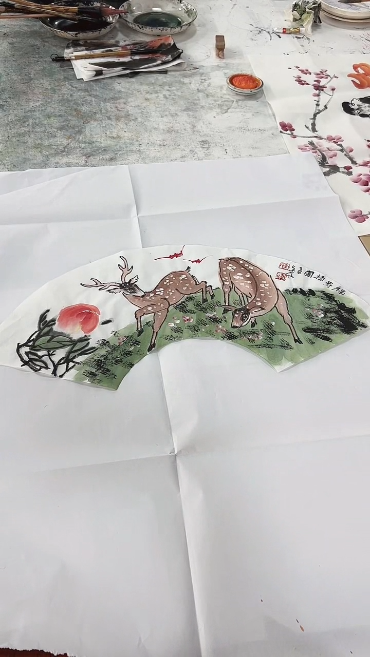 国画李火庆/国画/花鸟
