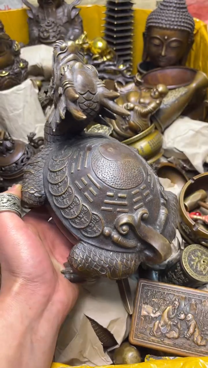 精美铜器，点击下单