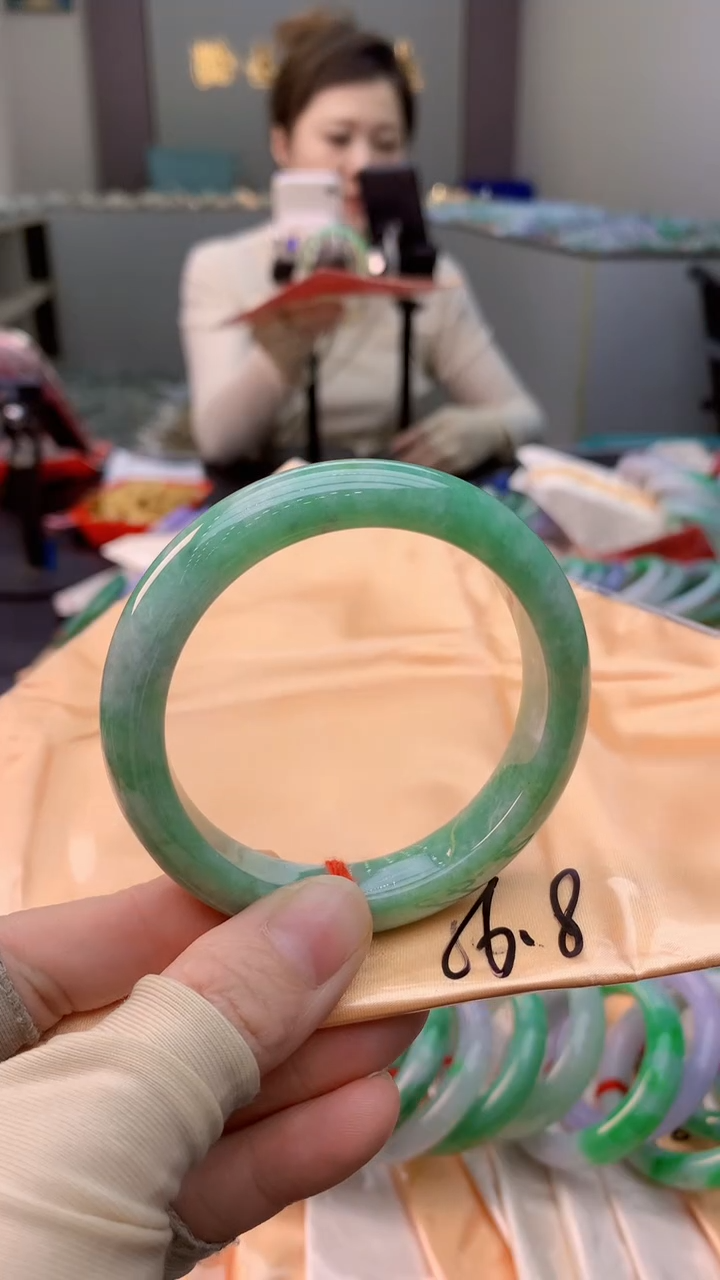 未镶嵌手镯翡翠0366260098