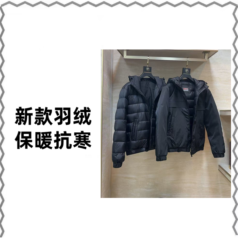 【6号链接ES】25年冬季新款轻奢时尚羽绒服26060
