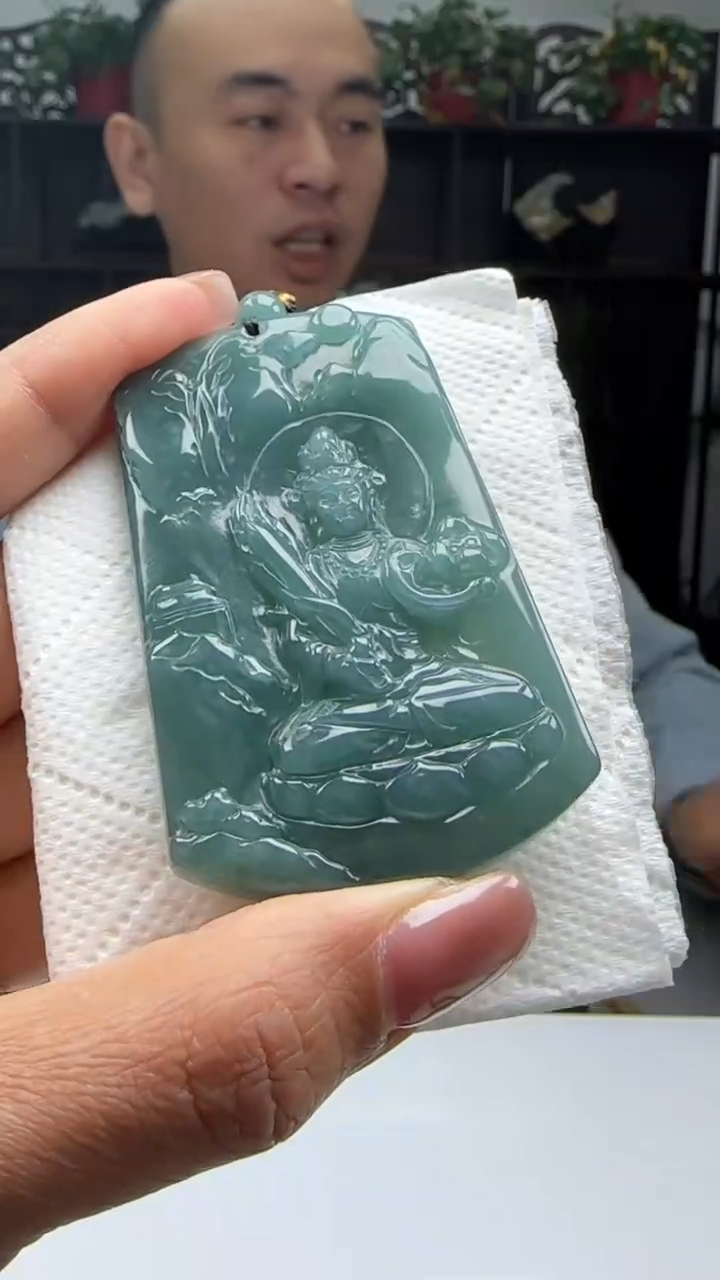 【闪购商品】翡翠颈饰未镶嵌天然翡翠A货吊坠