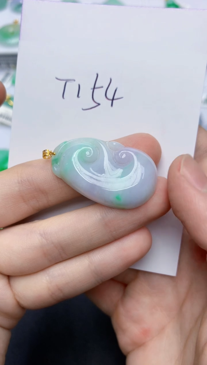 翡翠未镶嵌颈饰0000000000