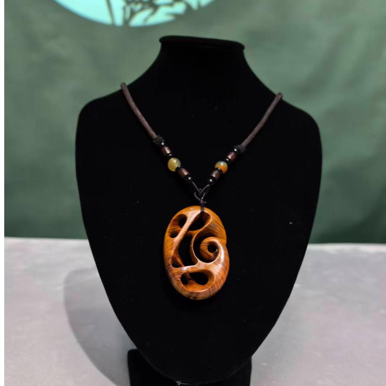 《称心如意》雕刻手工技艺非遗华玺崖柏3.5-0.8-5.2