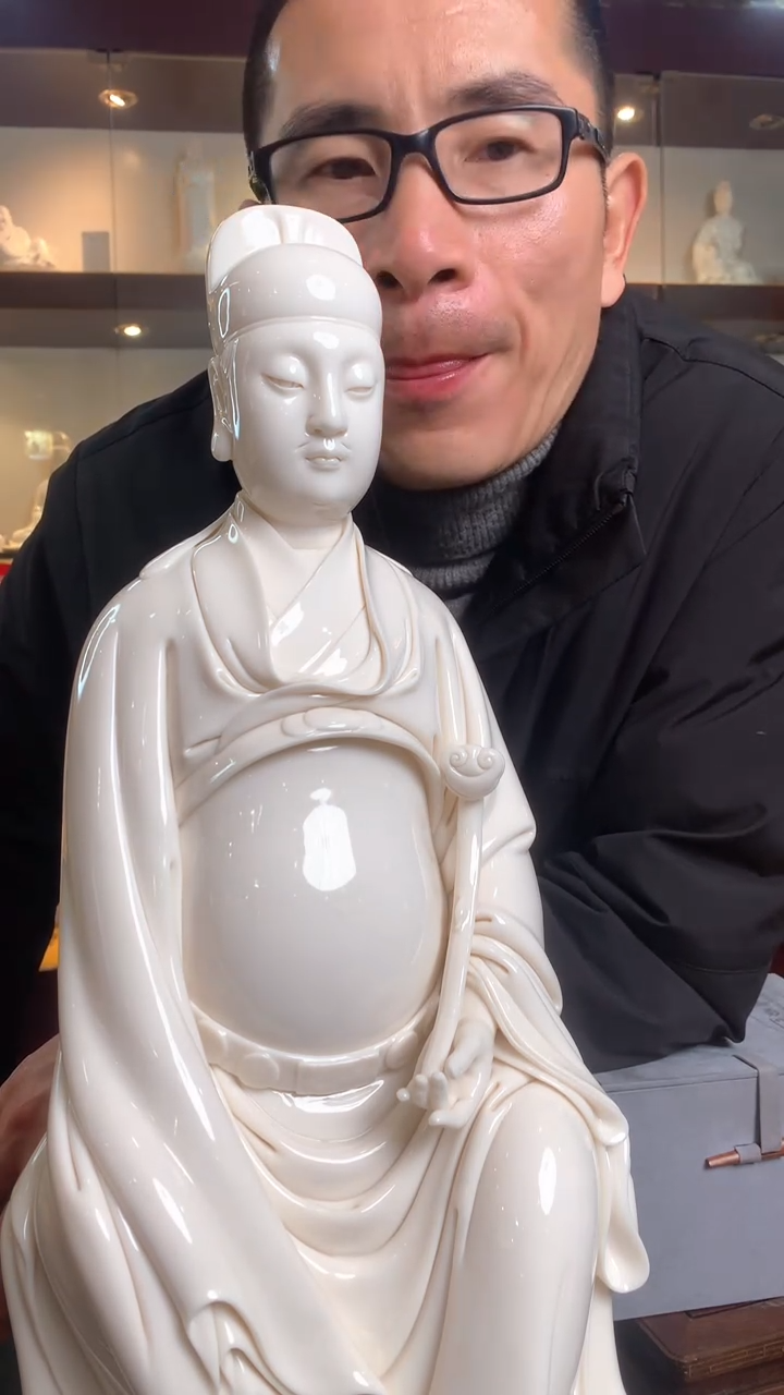 【闪购商品】摆件德化白瓷 文昌帝君