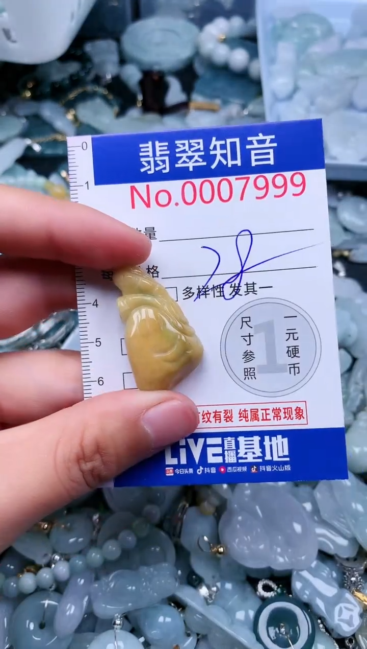 【闪购商品】翡翠吊坠(不含链)未镶嵌7999