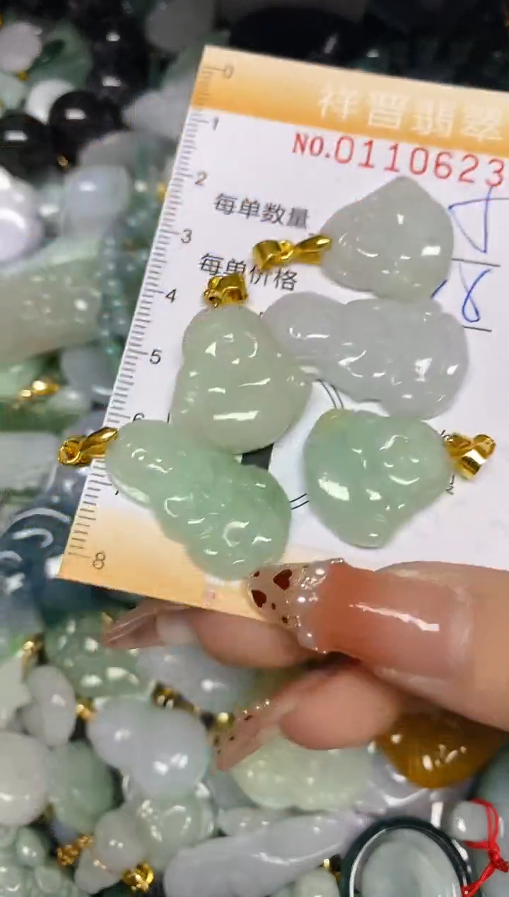 【闪购商品】翡翠颈饰未镶嵌闪购0110623