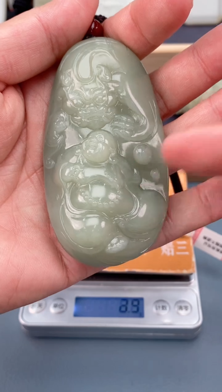 和田玉未镶嵌颈饰20