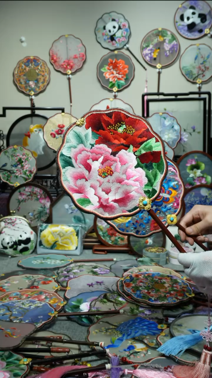 刺绣纯手工苏绣艺术品