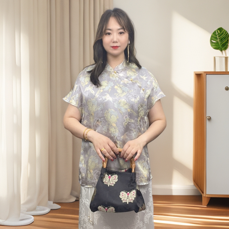 37【金姐专属】新款高定气质网红时尚轻奢减龄上衣