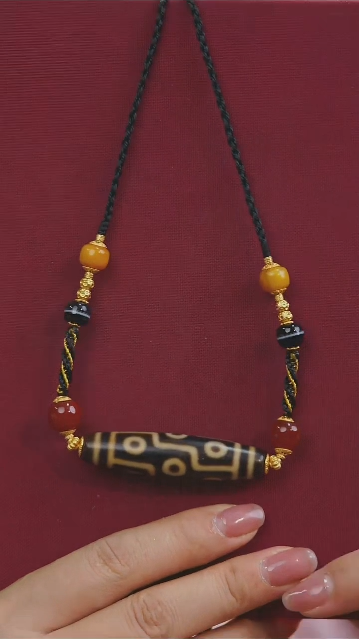 玛瑙/玉髓项链未镶嵌多样性发其一