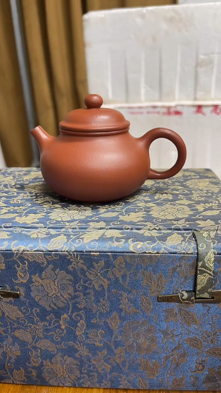 茶壶紫砂微瑕朱泥容天