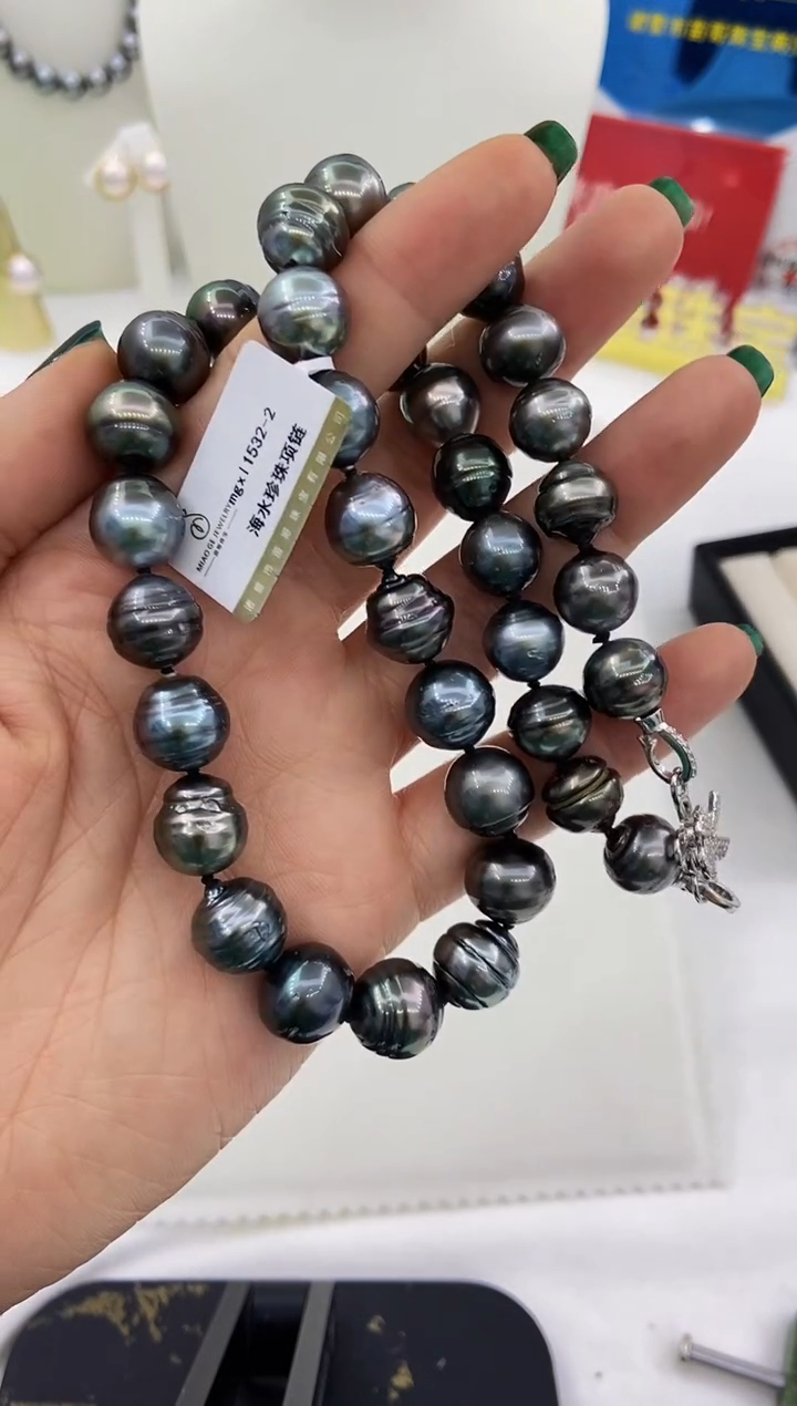 【闪购商品】海水珍珠项链未镶嵌87 11-13mm
