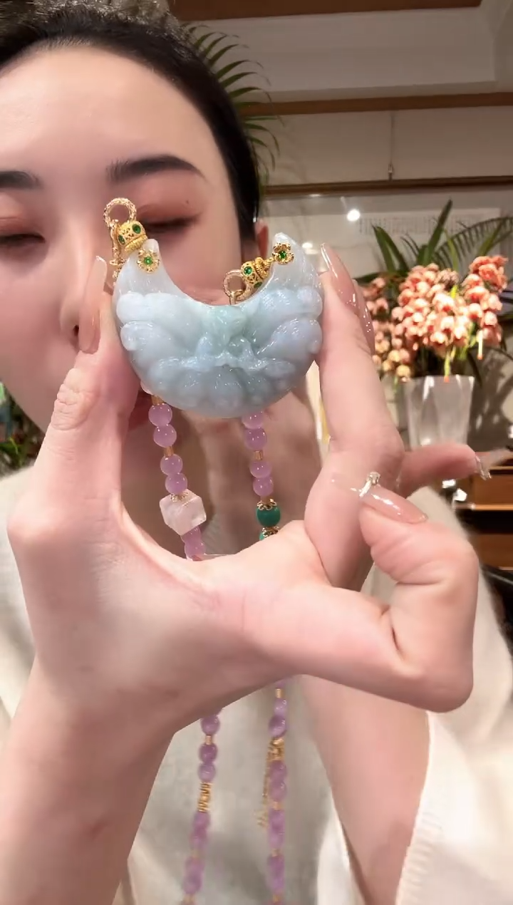 【闪购商品】翡翠颈饰未镶嵌国风