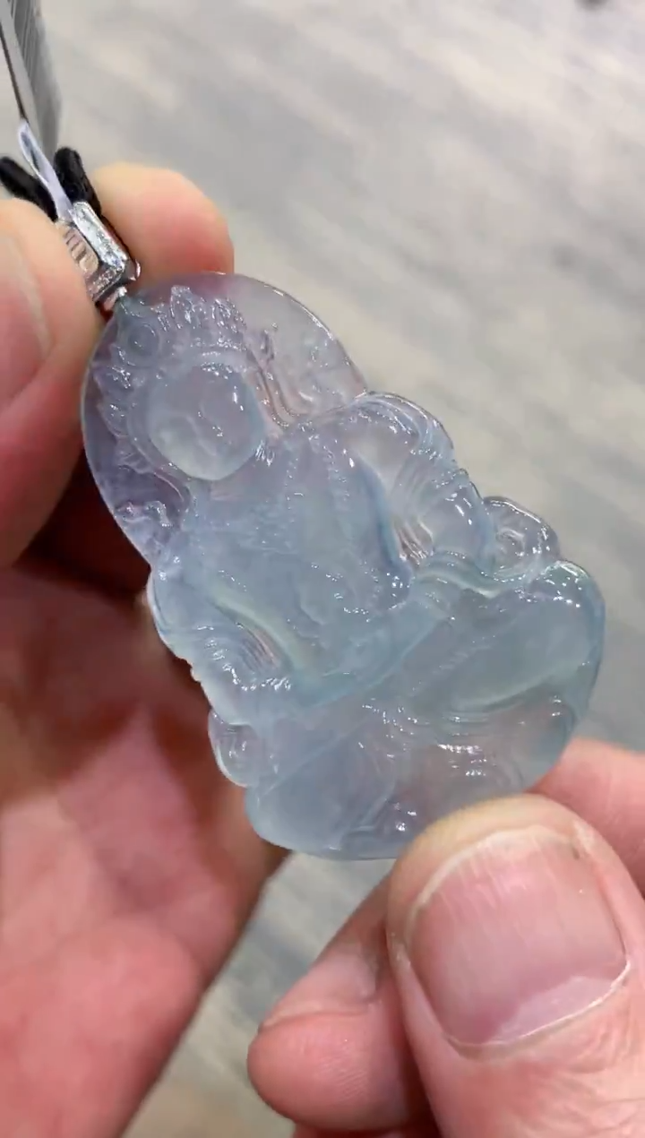 颈饰未镶嵌翡翠天然A货翡翠