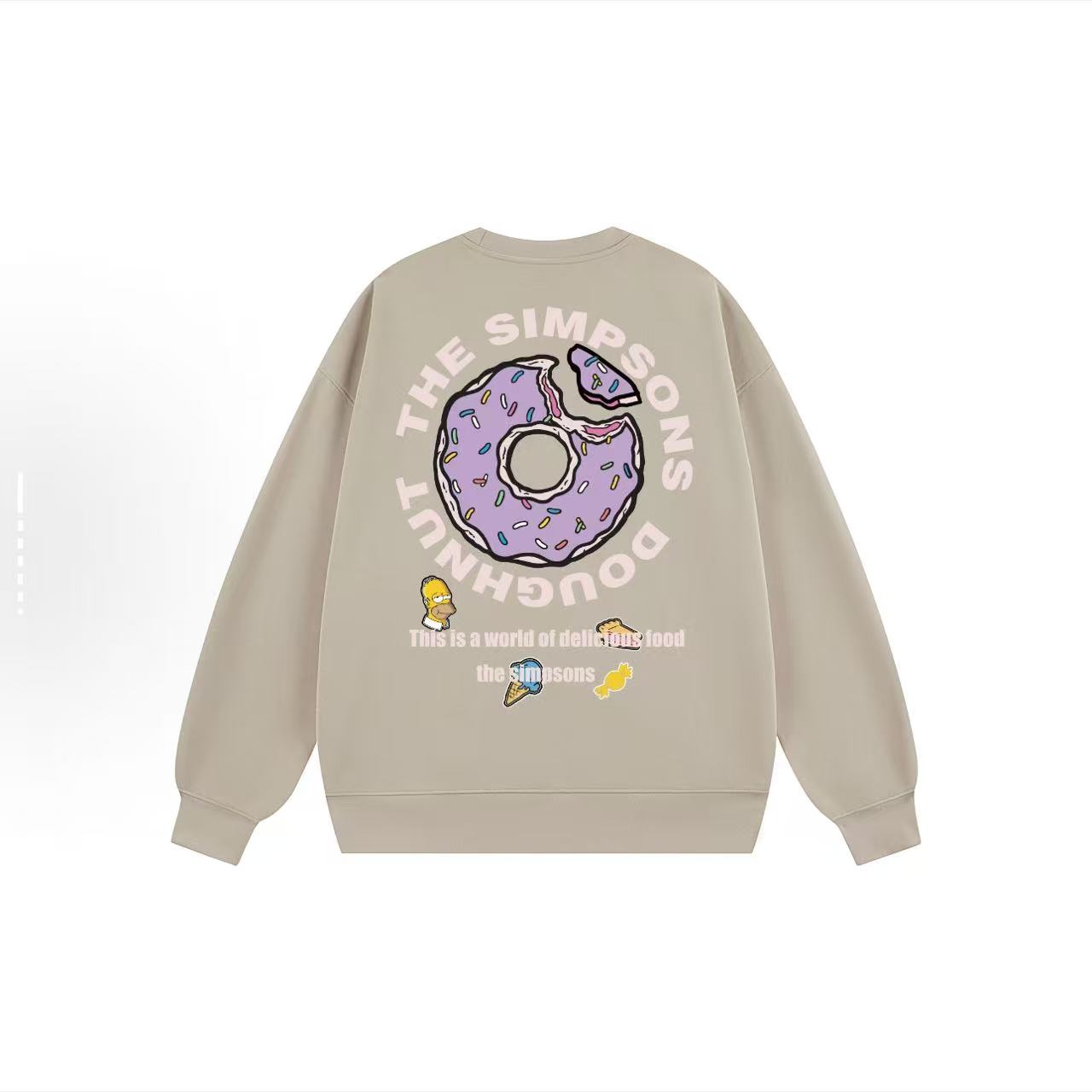 THESIMPSONS辛普森新款男女同款圆领休闲卫衣