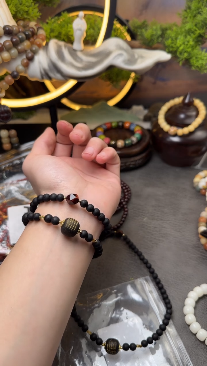 【闪购商品】降真香手串未镶嵌A048 降真香双圈