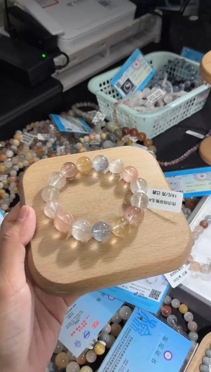 未镶嵌手链水晶20号多样性发一K 14+