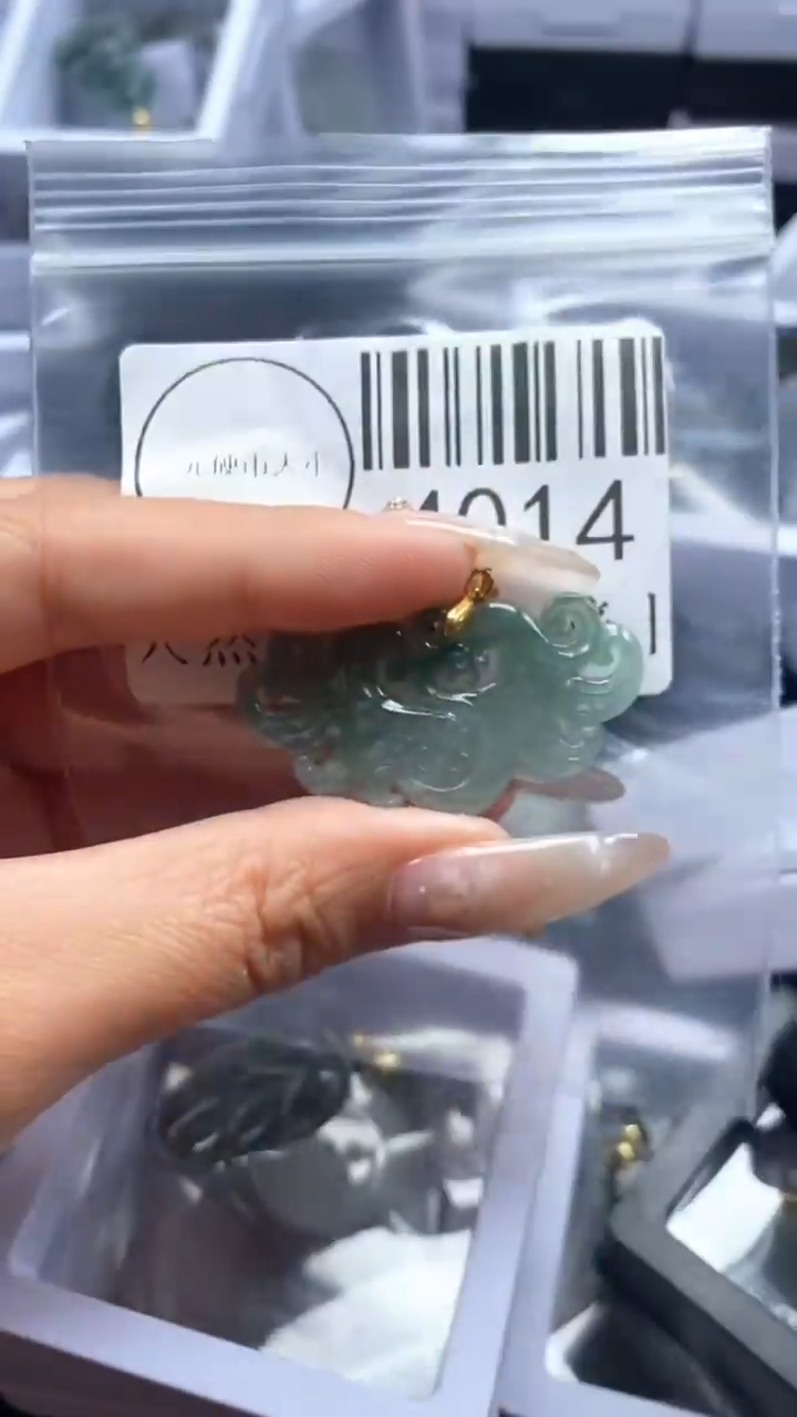 颈饰未镶嵌翡翠4014