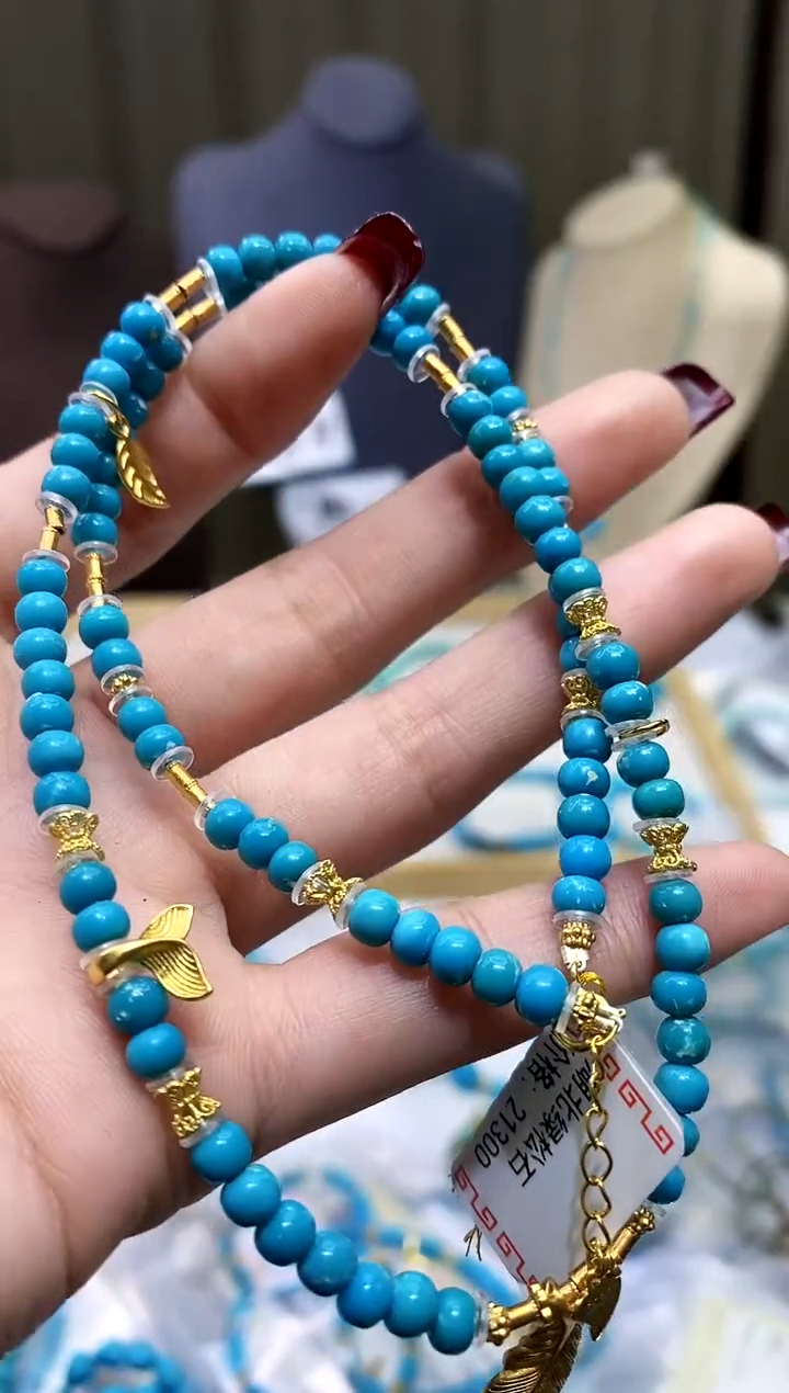 【闪购商品】绿松石项链未镶嵌788